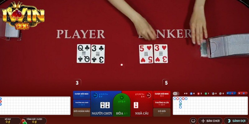 Điểm số trong Baccarat có cách tính khá đặc biệt và dễ nhớ