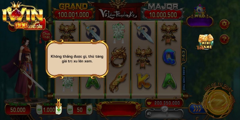Các bước thực hiện nạp tiền và chọn sảnh game Võ Lâm Truyền Kỳ nhanh